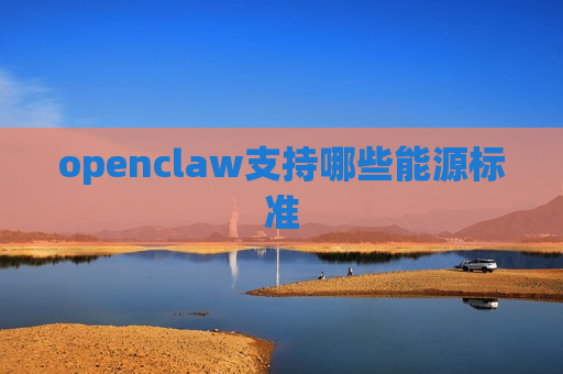 openclaw支持哪些能源标准